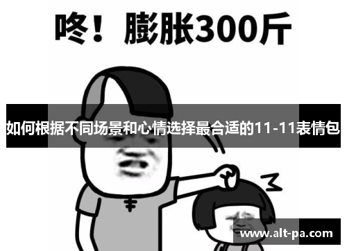 如何根据不同场景和心情选择最合适的11-11表情包
